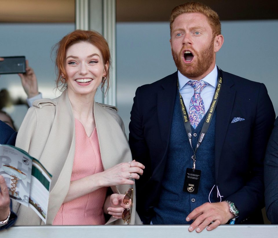  Flirts.... Eleanor and Jonny at the races