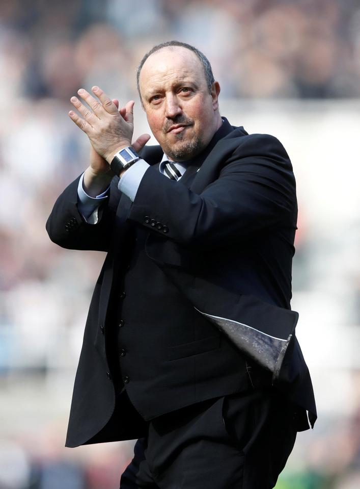  Rafa Benitez is happy to stay at Newcastle but needs to be in the hunt for trophies