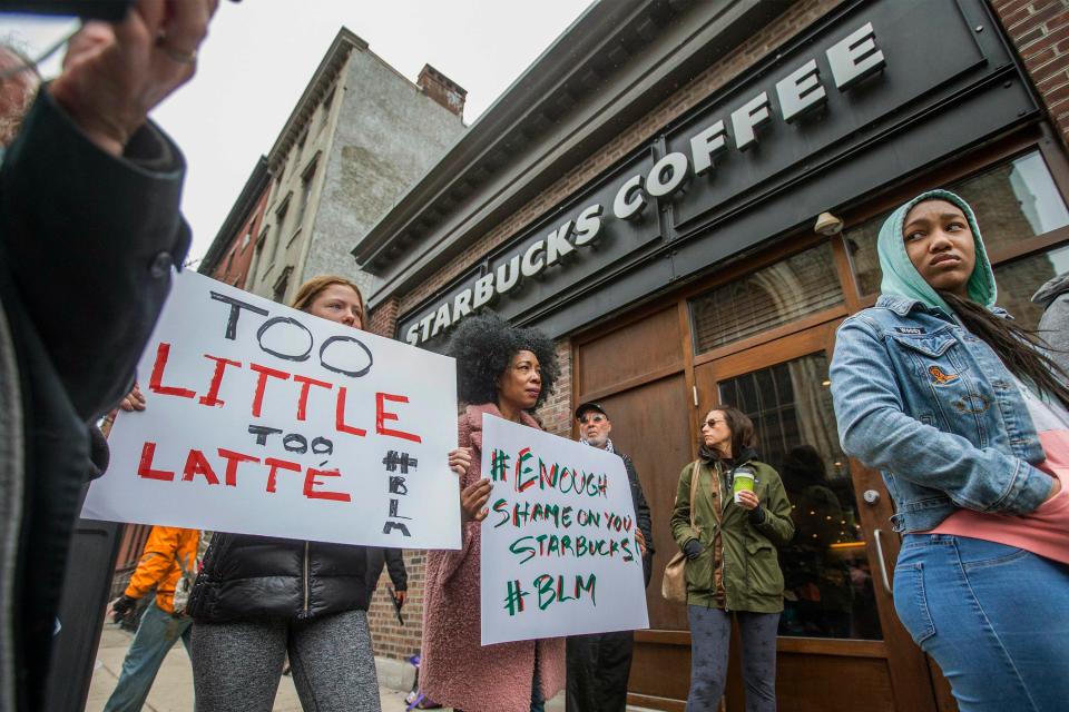  Starbucks has moved to stem the backlash against it