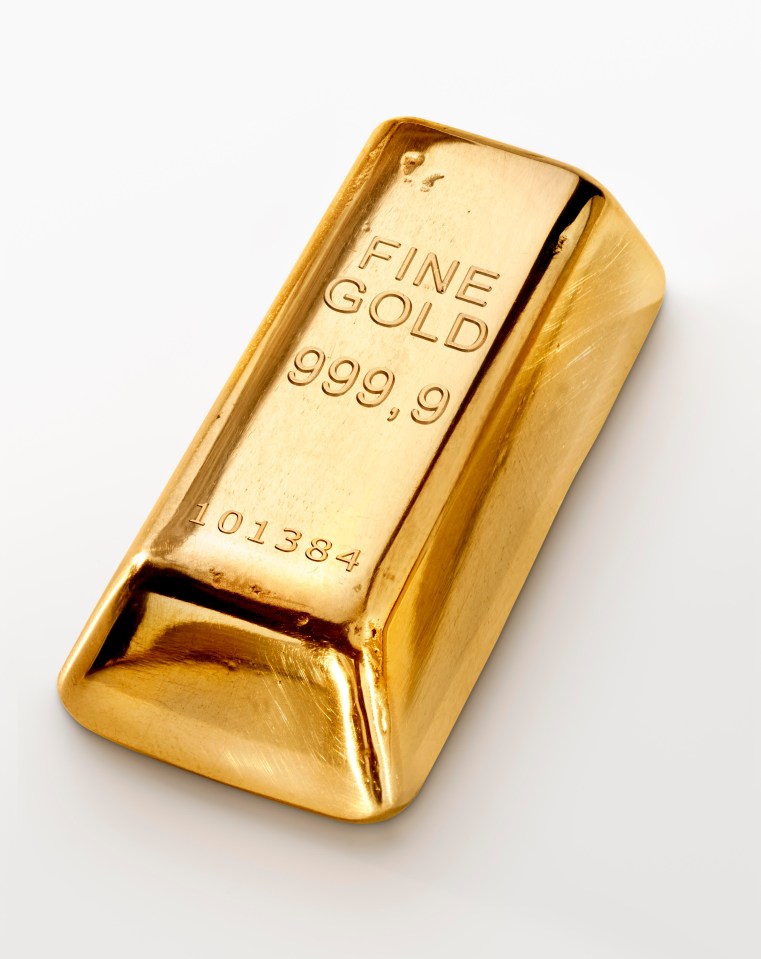 Gold can be bought in various weights depending on how much you want to spend