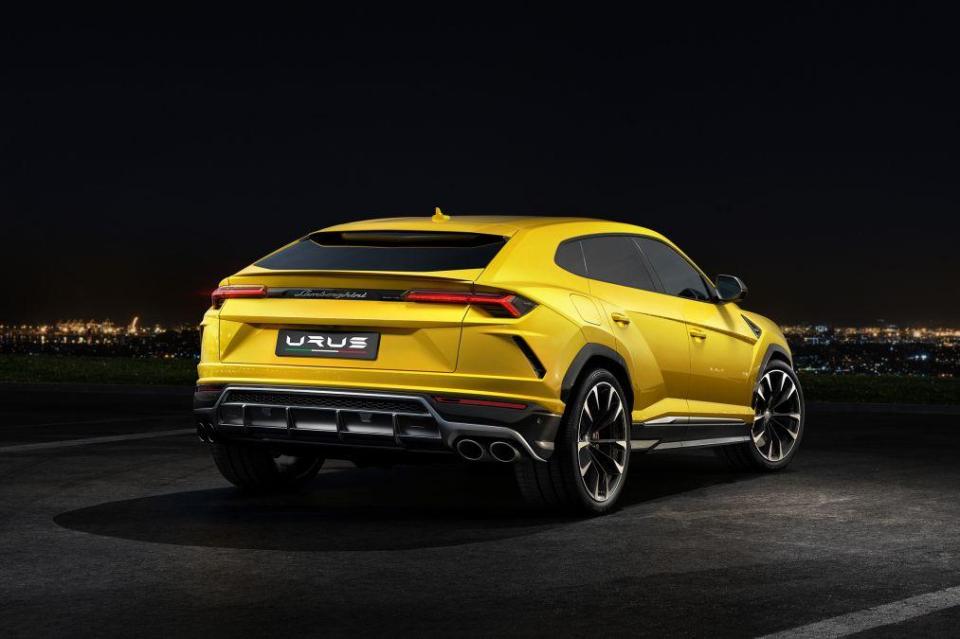  The Lamborghini Urus will appeal to footballers with kids looking for a comfortable ride