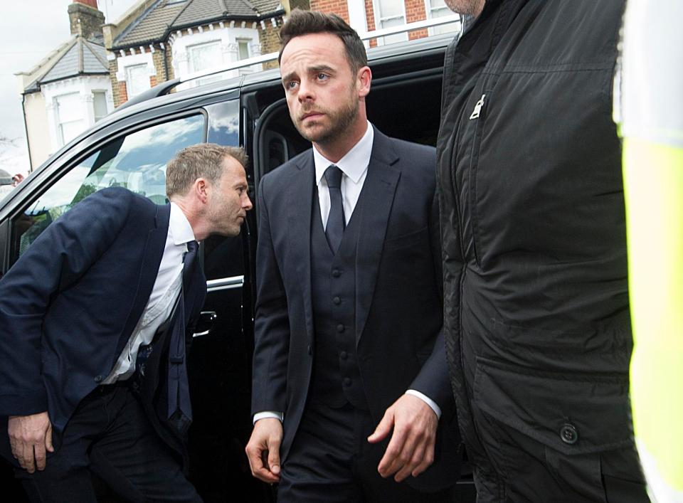  Ant McPartlin was twice the legal limit at the time of the March crash