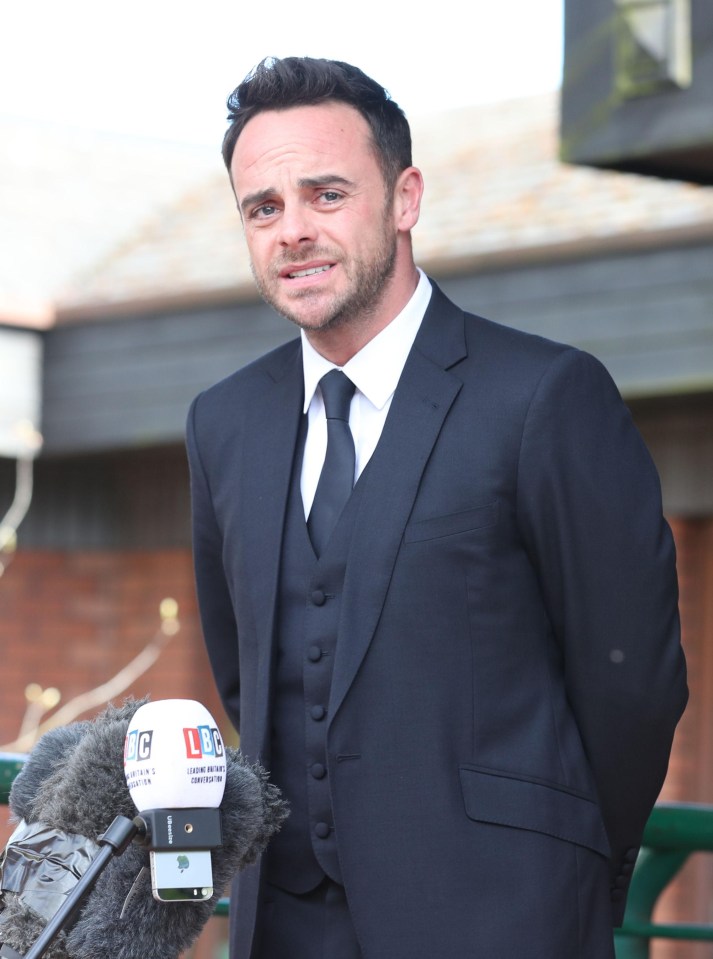 Ant pleaded guilty to drink driving last week