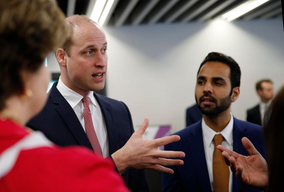  William also spoke about his ambitions for the Royal Foundation, which he founded with Prince Harry and Kate in 2011