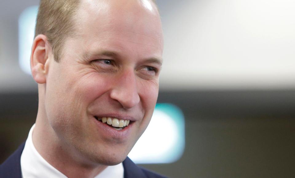  Prince William shared his love of Nando's today at an event in London