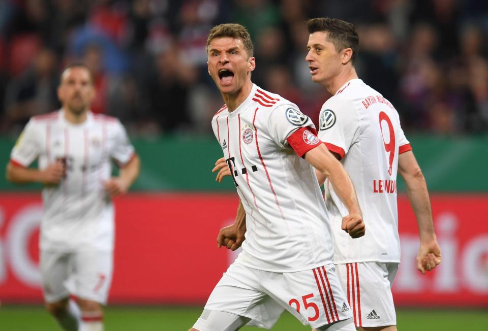  Bayern Munich are already crowned league champions and are in the semi-finals of the Champions League