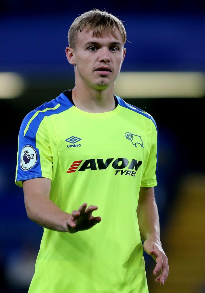  Derby kid Luke Thomas is being tracked by West Ham