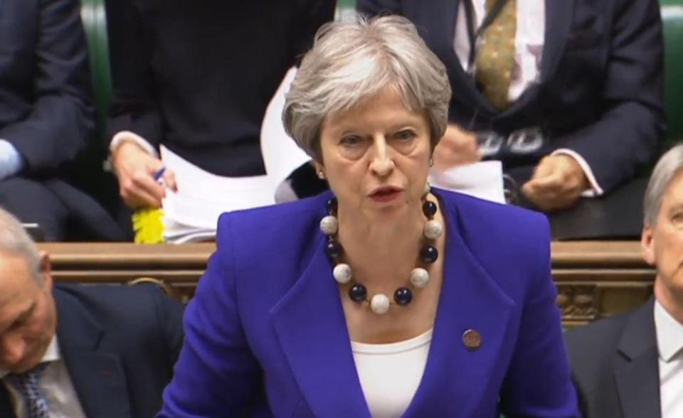  It was the first defeat for Theresa May on the EU withdrawal bill