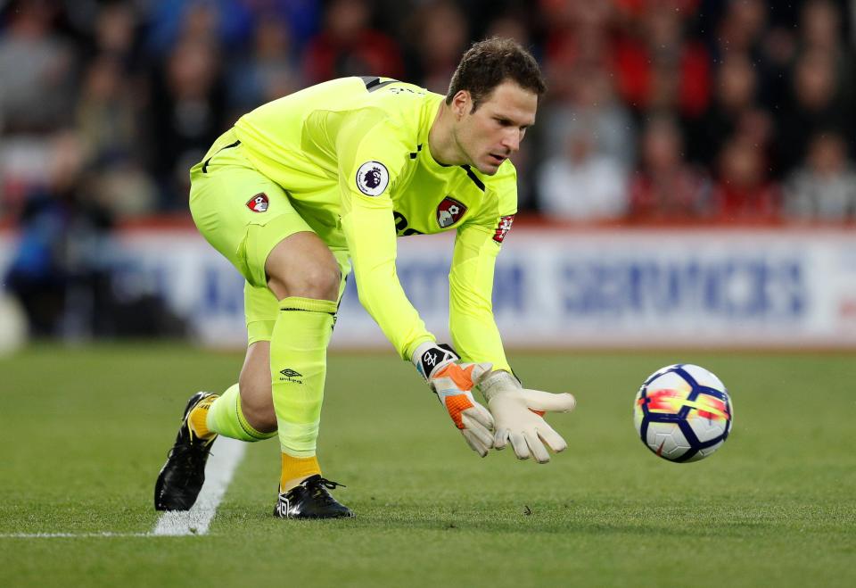  Asmir Begovic currently plays for Bournemouth who are 11th in the Premier League table