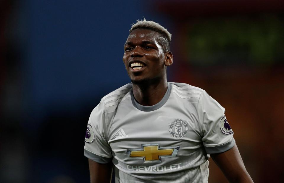  Paul Pogba has been left out of United's side at times by Jose Mourinho this season