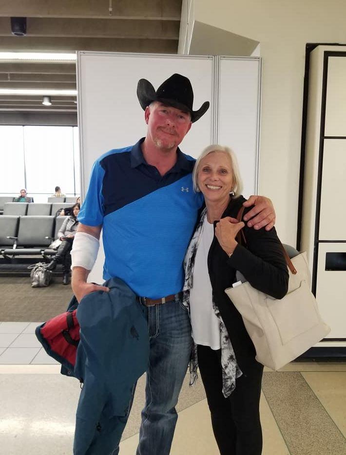  Ranch hand Tim McGinty and nurse Peggy Phillips both tried to save the stricken mum