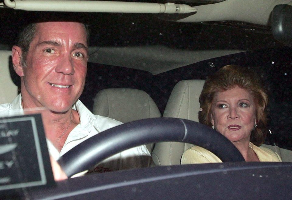  Dale with his close friend Cilla Black