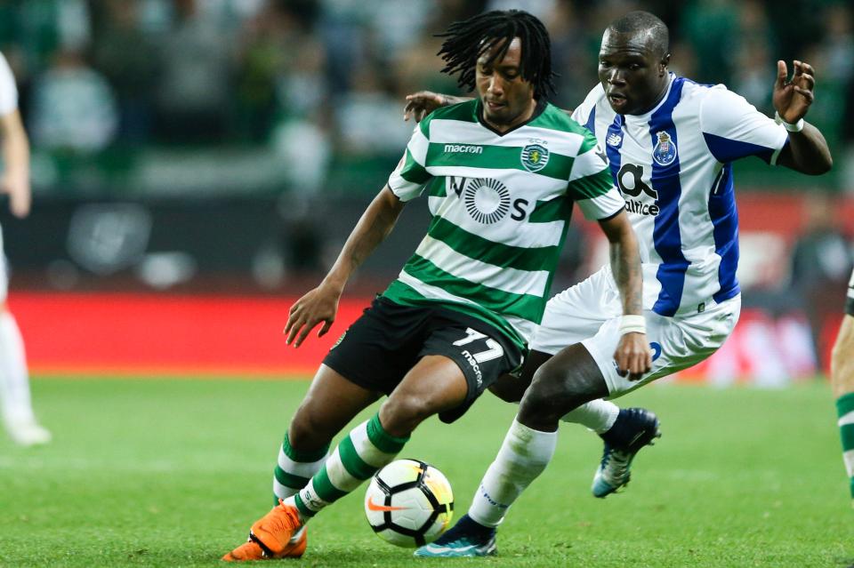  Sporting Lisbon winger Gelson Martins has caught the eye of Spurs