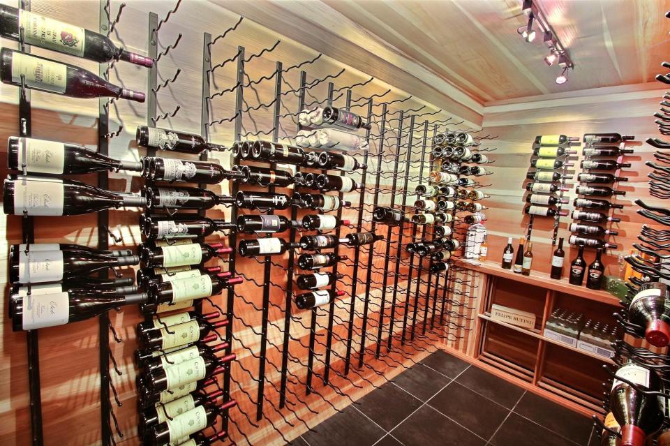  The four bedroom home, which boasts an impressive wine cellar, was bought by Tristan in 2015