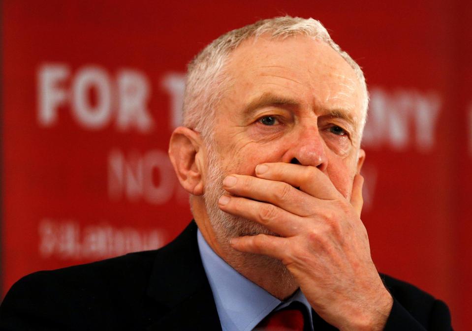  Jeremy Corbyn has seen his support slip in London