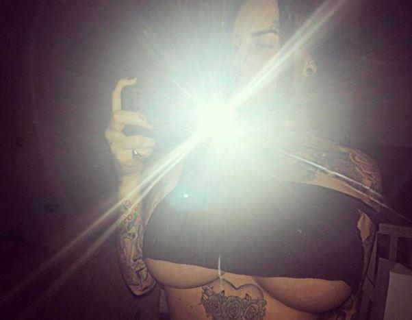  Jemma then shared a racy snap of her underboob