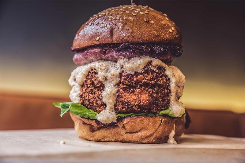  Mac & Wild's Veni-moo burger was voted the best in England and Scotland