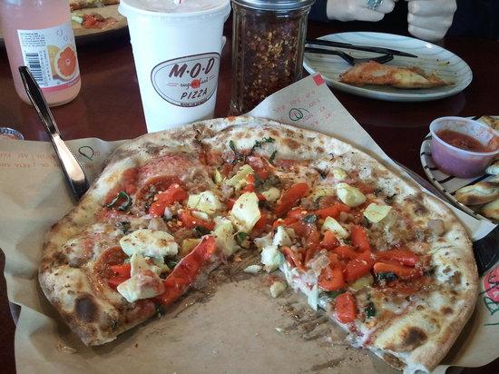  Free pizza for race finishers from MOD pizza