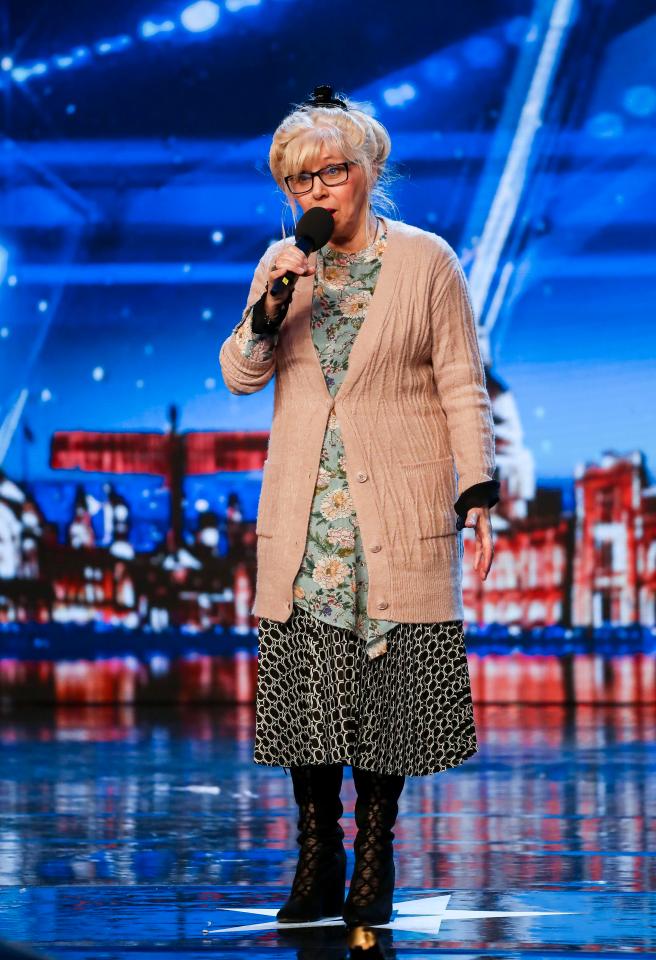  She started her BGT audition dressed as a granny before rocking out to AC/DC