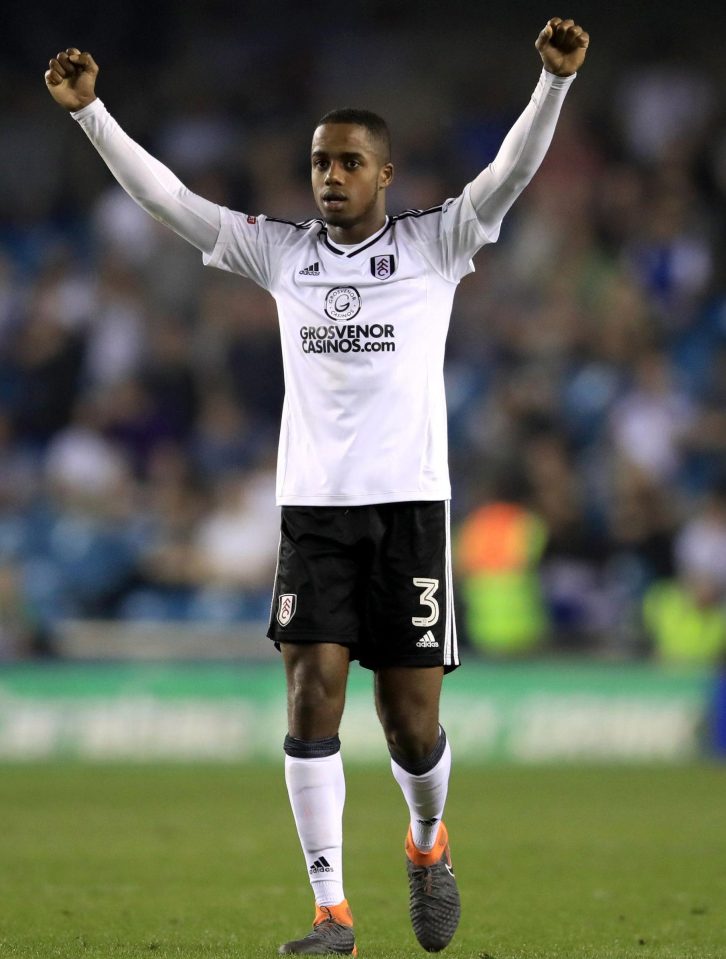  Ryan Sessegnon has enjoyed a glorious season with promotion chasers Fulham