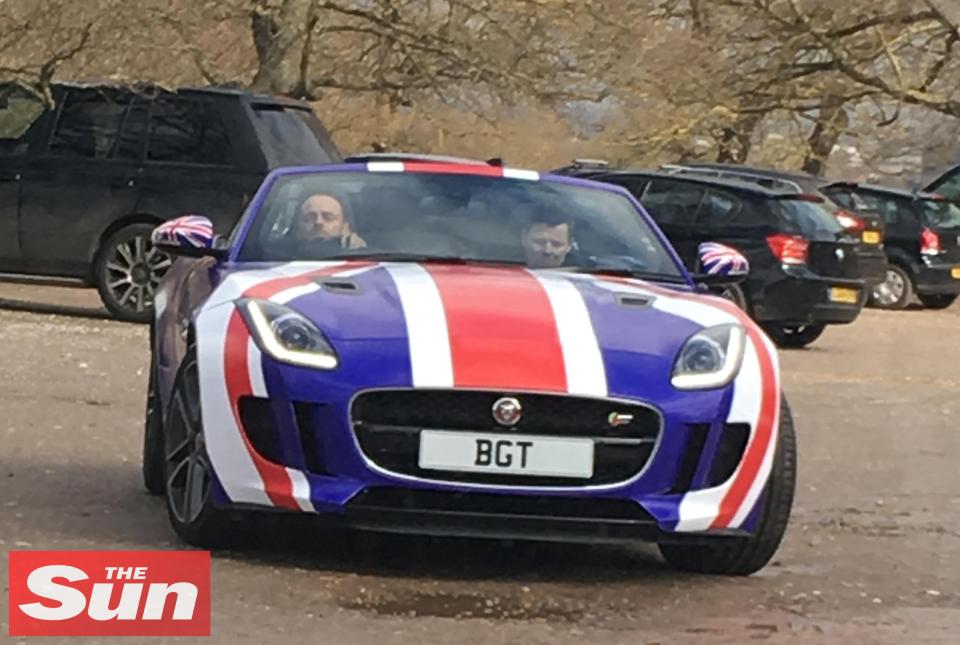  The axed BGT footage of Ant driving was filmed around a mile from where he crashed his Mini into two oncoming cars just five days later - while over the drink-drive limit