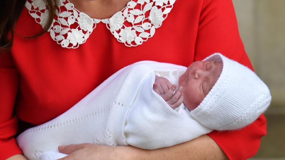  The adorable royal baby's name has been revealed as Louis Arthur Charles