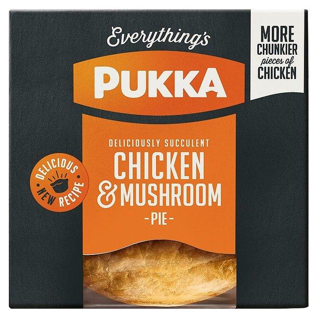  Pick up a Pukka Pie for a quid in Morrisons - Chicken & Mushroom, Steak or Chicken & Gravy