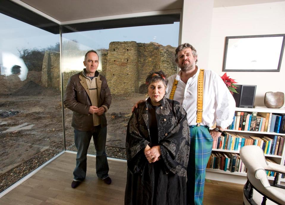  Richard and Pru Irvine built their stunning home 11 years ago, which delighted Grand Designs presenter Kevin McCloud