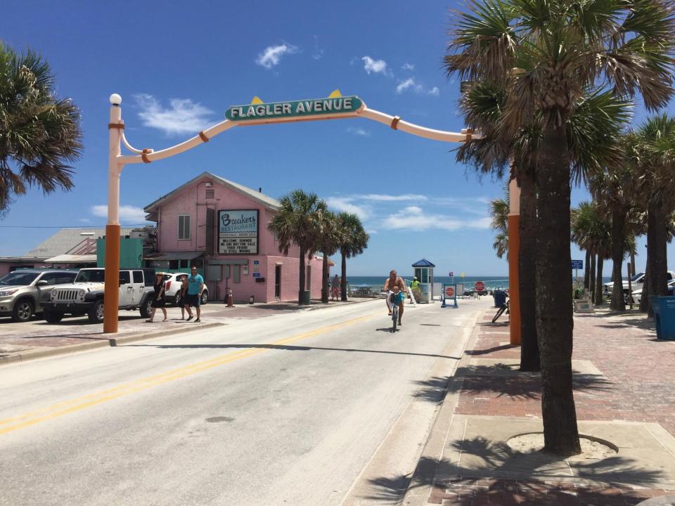  The main street of Flagler Avenue gleams as our writer Hannah enjoys fun in the sun