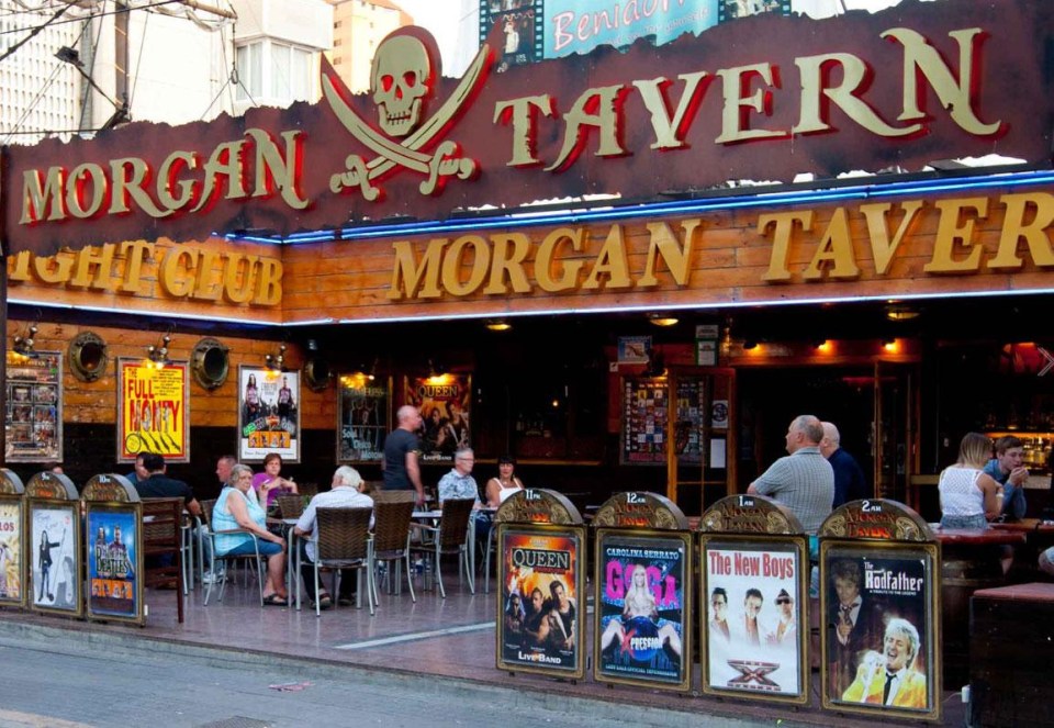 In real life the bar is called Morgan Tavern