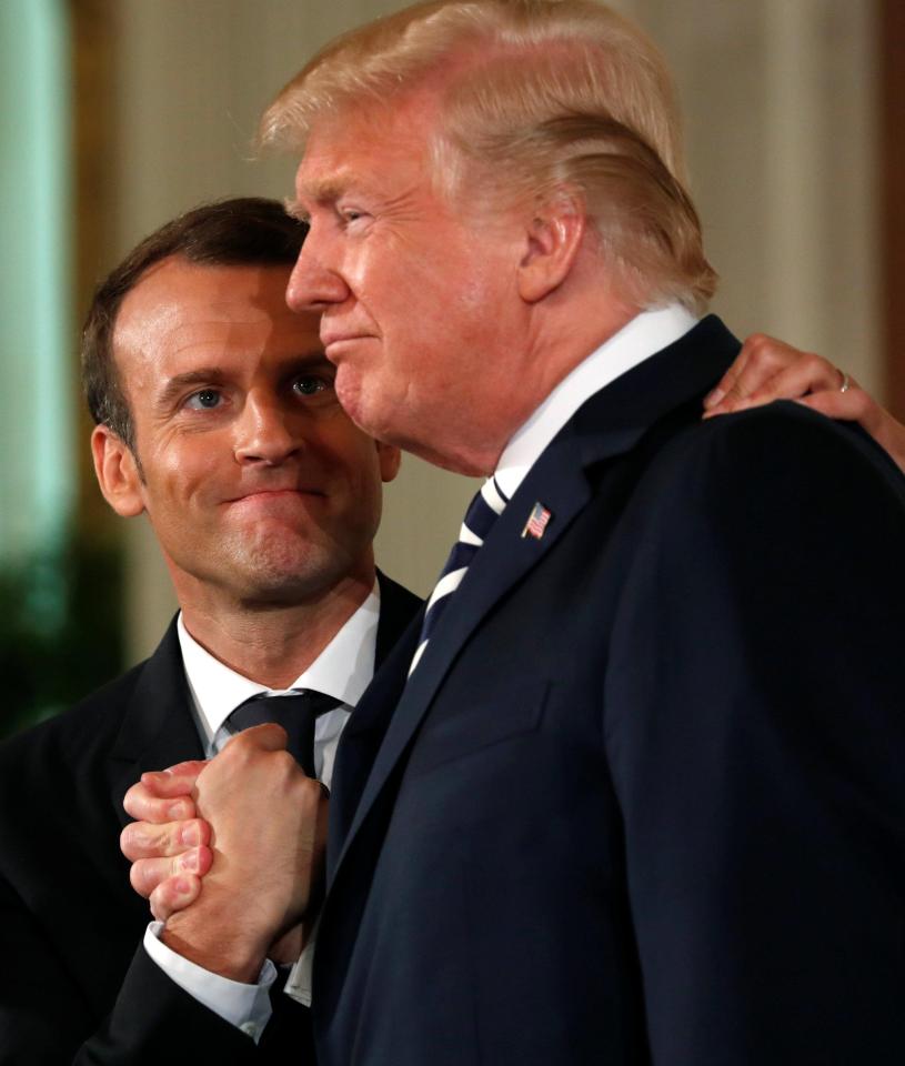  Many believe the special relationship is over and France's Emmanuel Macron has filled the void