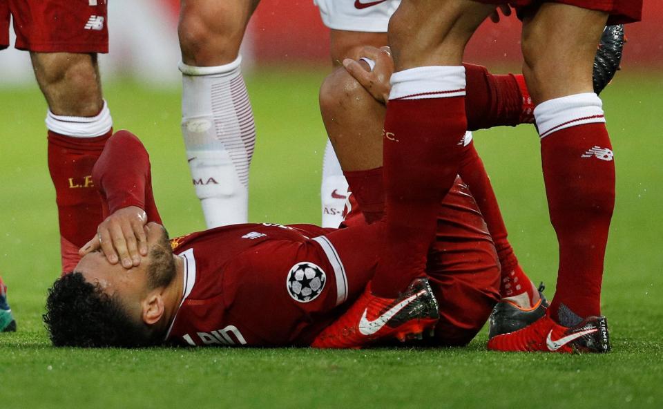  Oxlade-Chamberlain has his night cruelly cut short