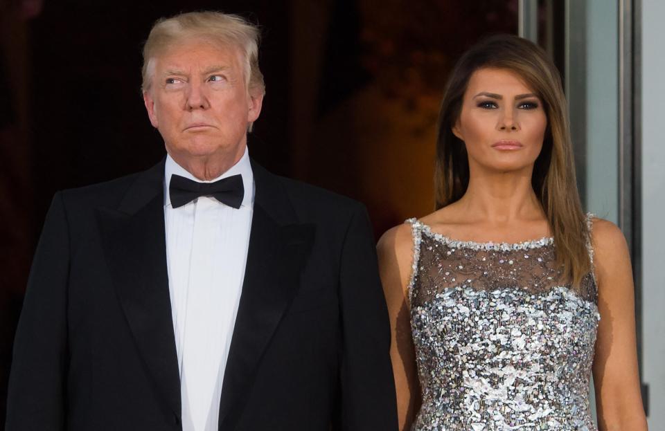  Donald Trump said he he's been too busy to go shopping for presents for Melania's special day