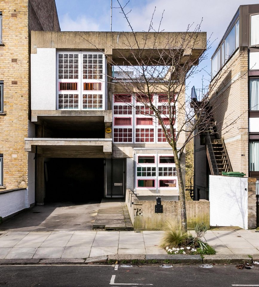  This experimental concrete home has gone on the market with an incredible price tag