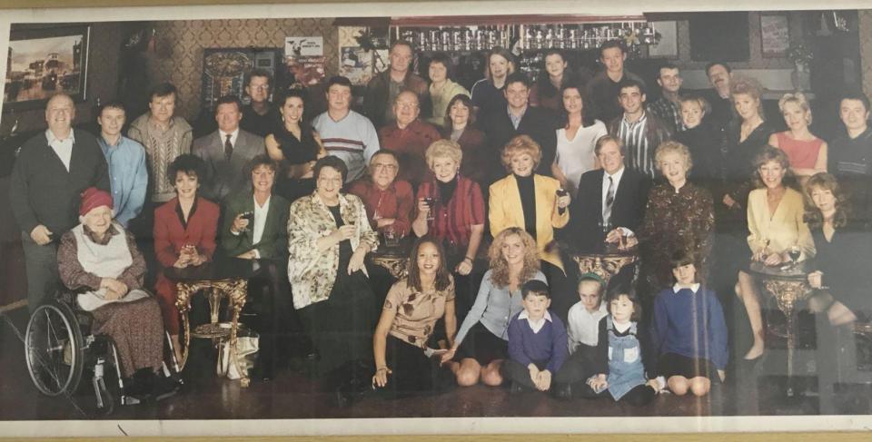  Denise Welch shared a throwback picture of the 2000 cast of Coronation Street