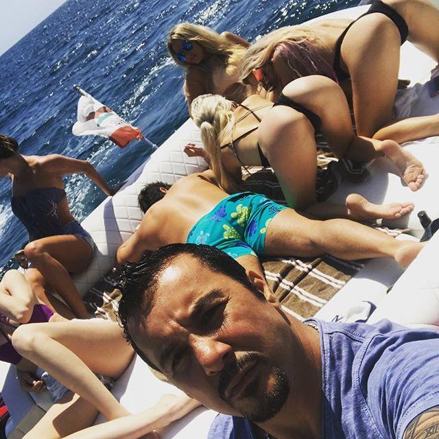  Tony's not shy when it comes to sharing pictures of his lavish lifestyle - often posting from his private yacht