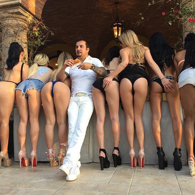  The so-called Instagram King posts images of himself with scantily-clad women