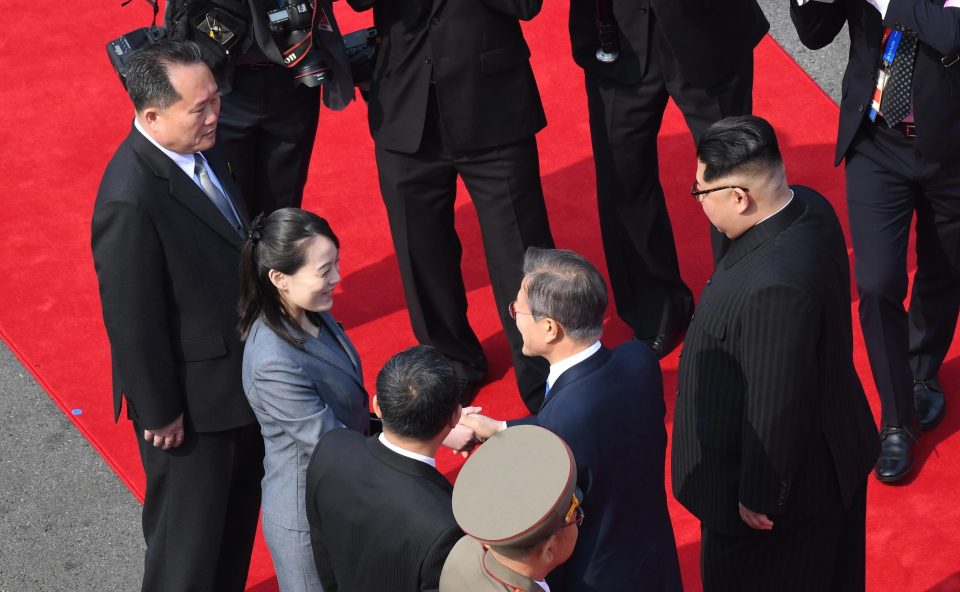  Kim Yo Jong hit the headlines when she visited the south during the Winter Olympics in Pyeongchang earlier this year