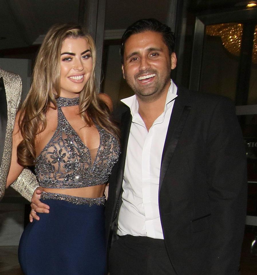  TOWIE stars Liam Blackwell and Abi Clarke also attended the event