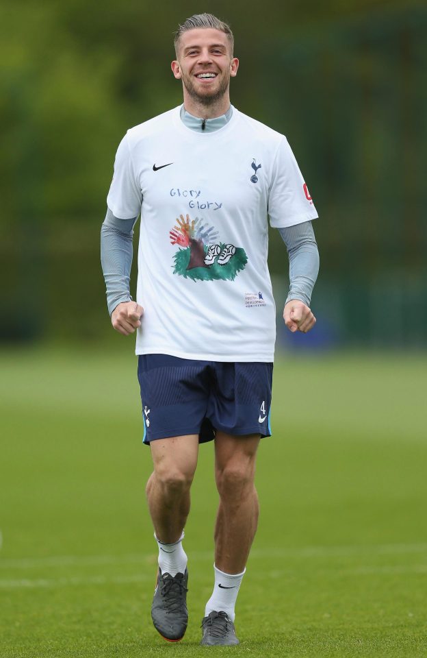  Toby Alderweireld is set to leave Tottenham in the summer