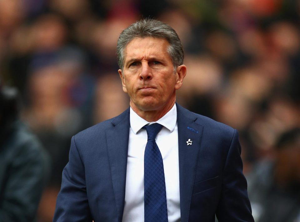  Claude Puel could be facing the sack at Leicester after a recent run of poor results