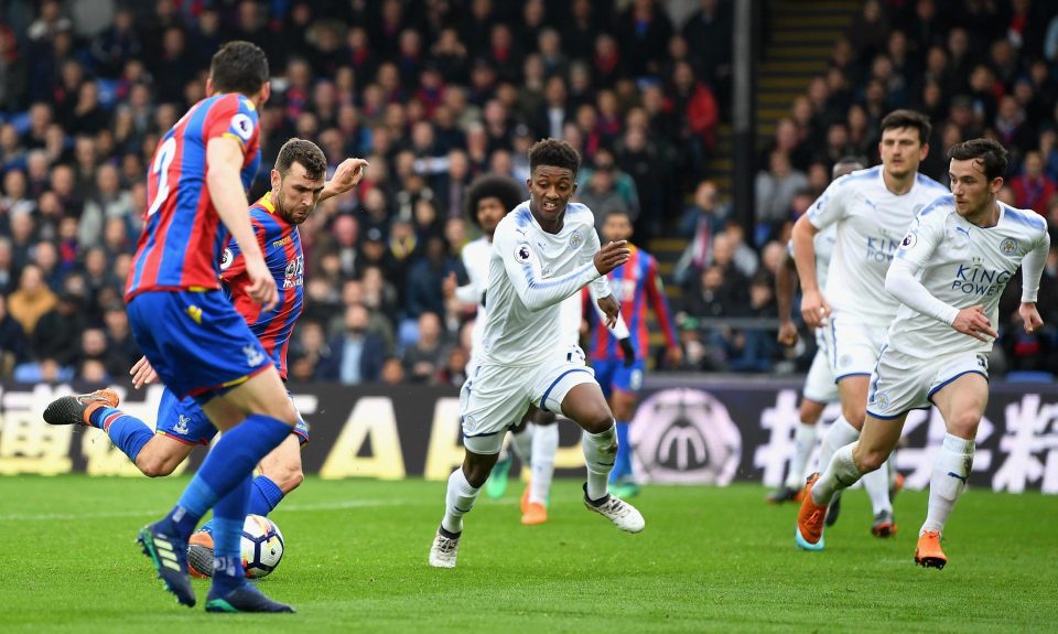  James McArthur made it 2-0 to Crystal Palace in the first-half