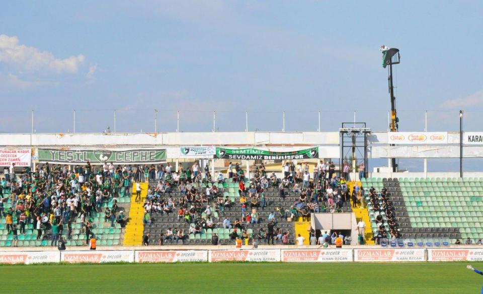 One Turkish fan got around his year-long stadium ban by renting a crane