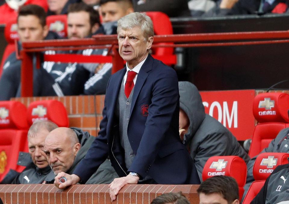  Arsene Wenger was unlucky to lose against his old enemy