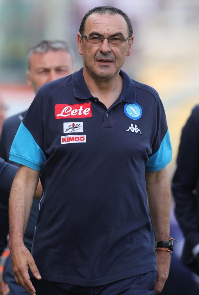  Maurizio Sarri has transformed Napoli into genuine Serie A title contenders this season