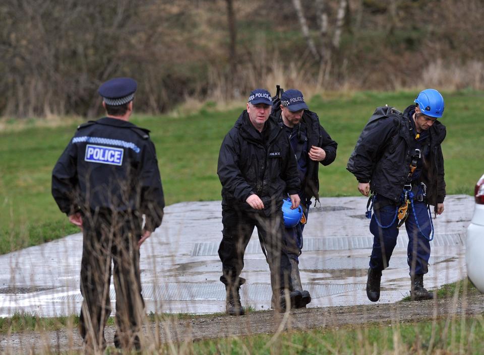  Police specialists were forced to abseil down to retrieve baby Pearl's body