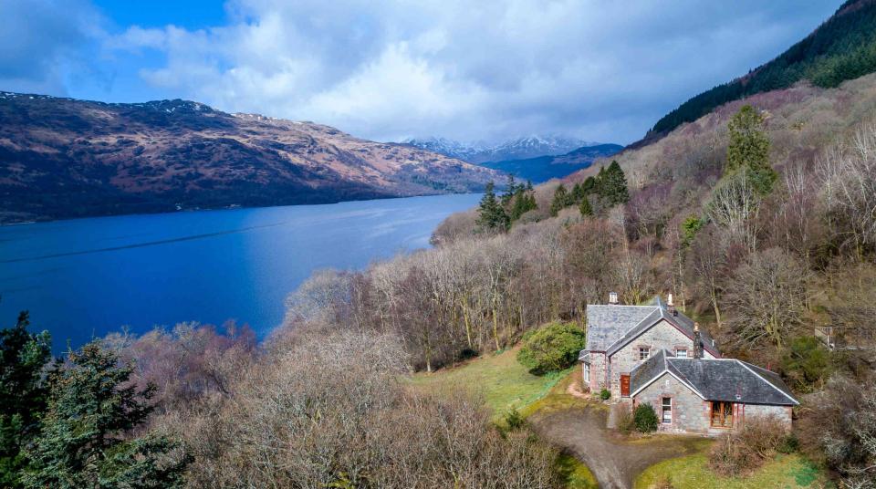  The secluded property has hit the market for £550,000