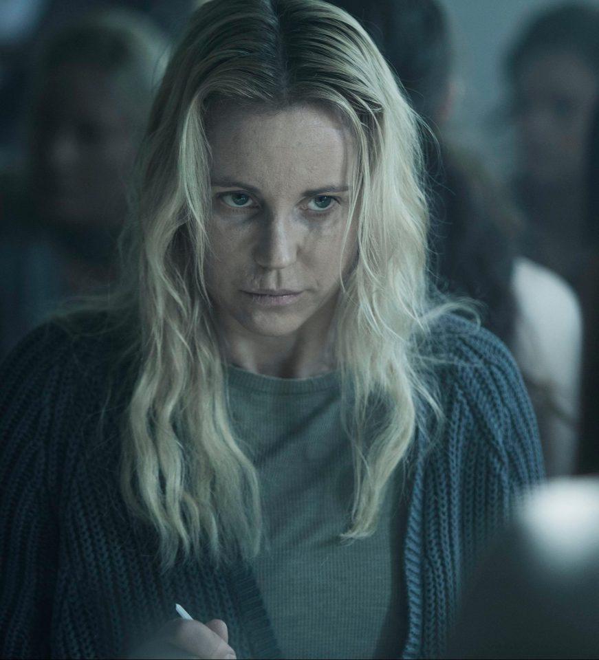  Saga Noren played by Sofia Helin in The Bridge