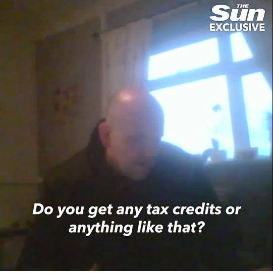  The Morses Club agent asked our man whether he had any tax credits during the 15-minute chat in his home