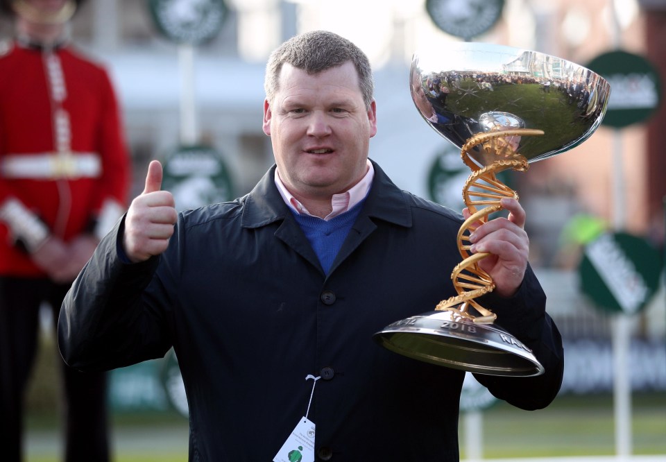 Gordon Elliott won his second Grand National with Tiger Roll